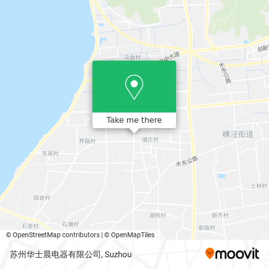 苏州华士晨电器有限公司 map