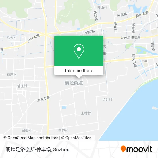 明煌足浴会所-停车场 map