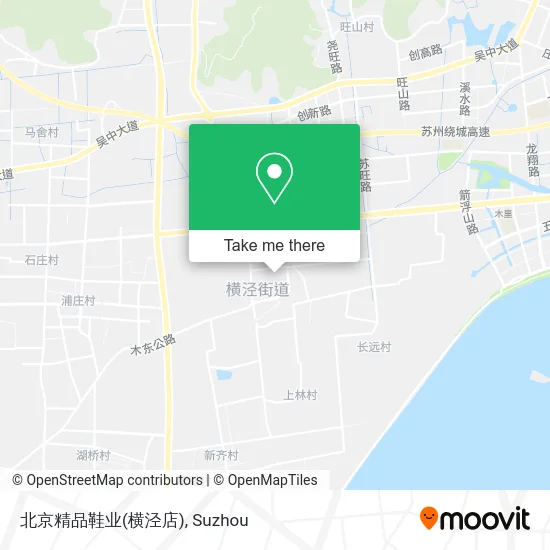 北京精品鞋业(横泾店) map