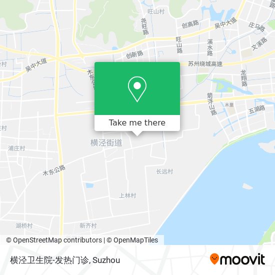横泾卫生院-发热门诊 map