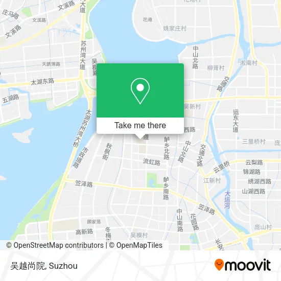 吴越尚院 map