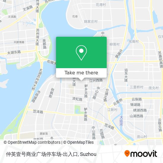 仲英壹号商业广场停车场-出入口 map