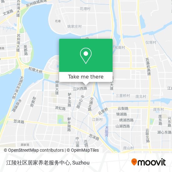 江陵社区居家养老服务中心 map