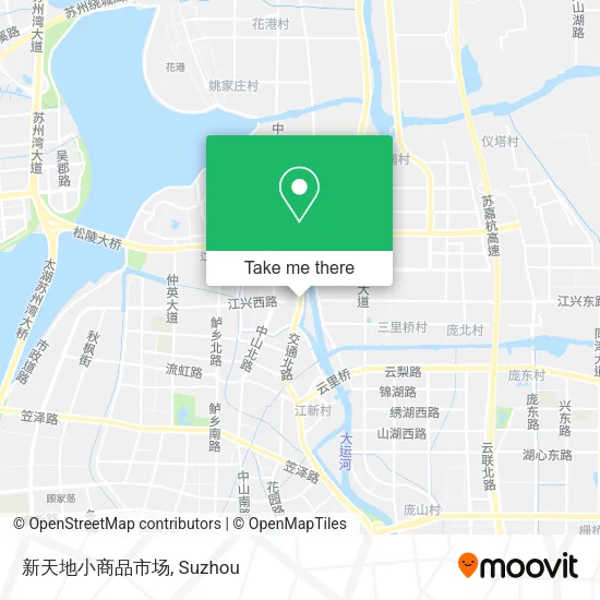 新天地小商品市场 map