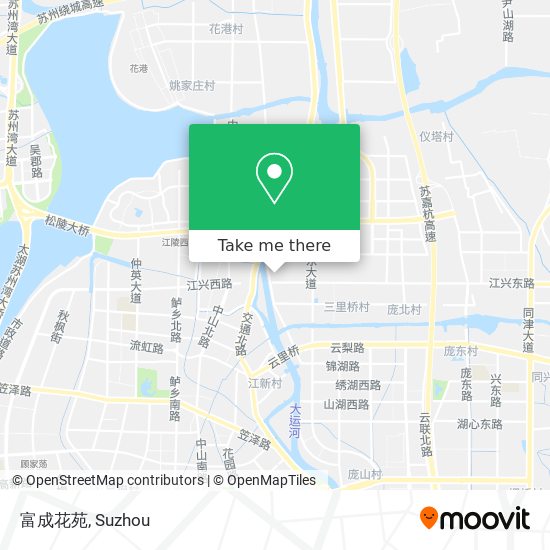 富成花苑 map