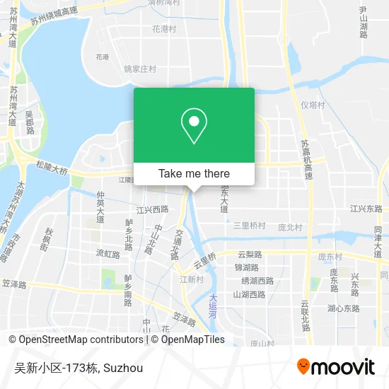 吴新小区-173栋 map