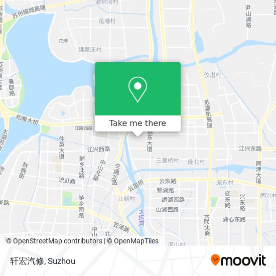 轩宏汽修 map