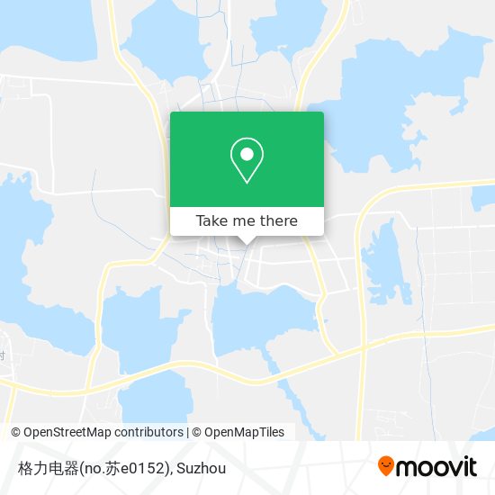 格力电器(no.苏e0152) map