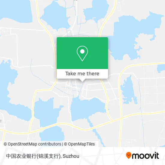 中国农业银行(锦溪支行) map