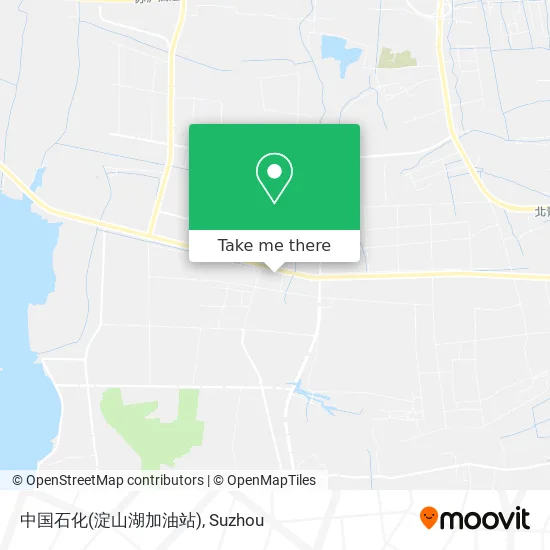 中国石化(淀山湖加油站) map