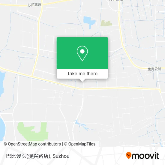 巴比馒头(淀兴路店) map
