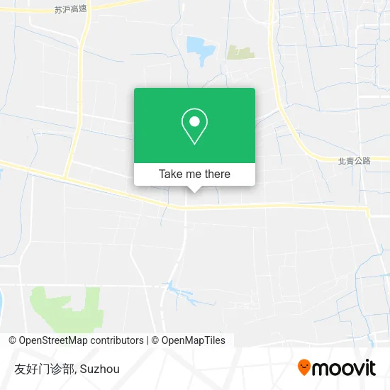 友好门诊部 map