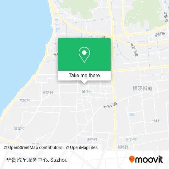 华贵汽车服务中心 map