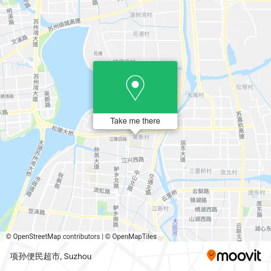 项孙便民超市 map