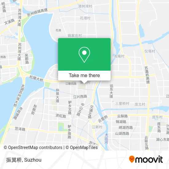 振翼桥 map