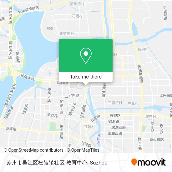 苏州市吴江区松陵镇社区-教育中心 map
