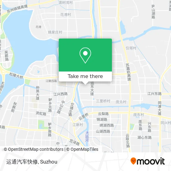 运通汽车快修 map