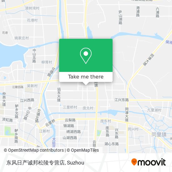 东风日产诚邦松陵专营店 map