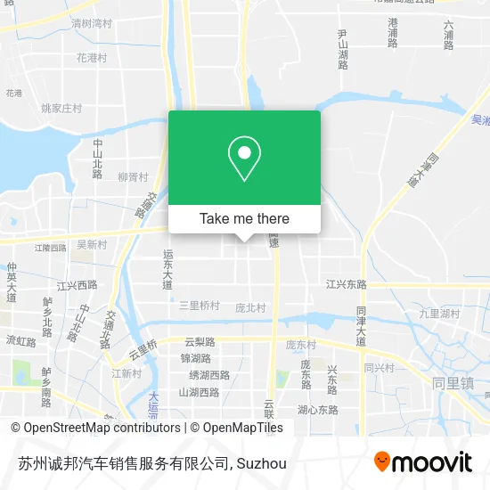 苏州诚邦汽车销售服务有限公司 map