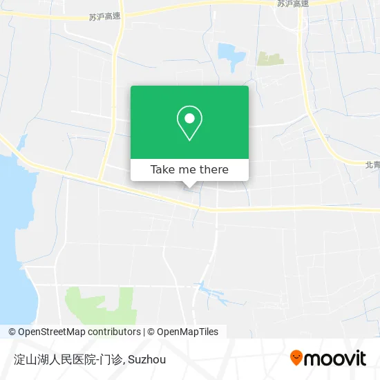 淀山湖人民医院-门诊 map