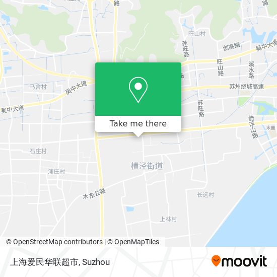 上海爱民华联超市 map