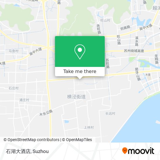 石湖大酒店 map