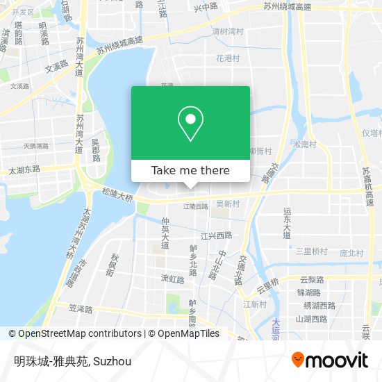 明珠城-雅典苑 map