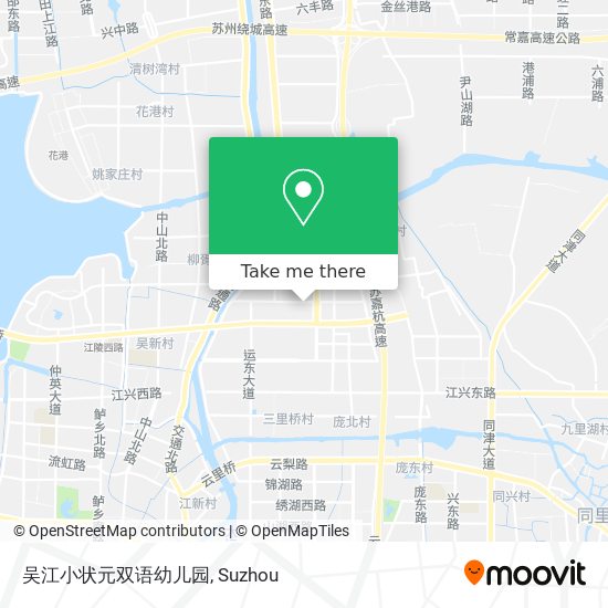 吴江小状元双语幼儿园 map