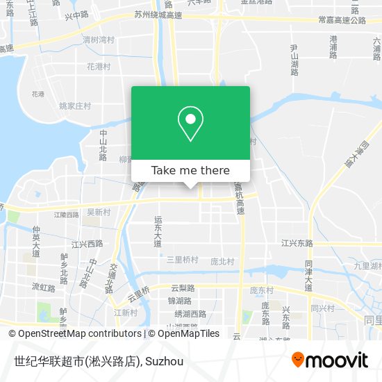 世纪华联超市(淞兴路店) map