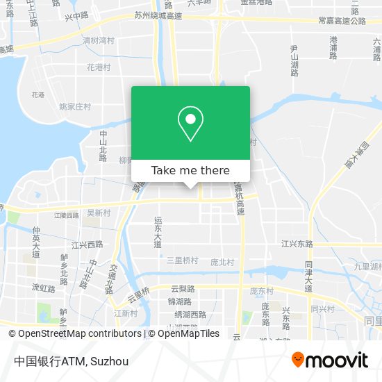 中国银行ATM map