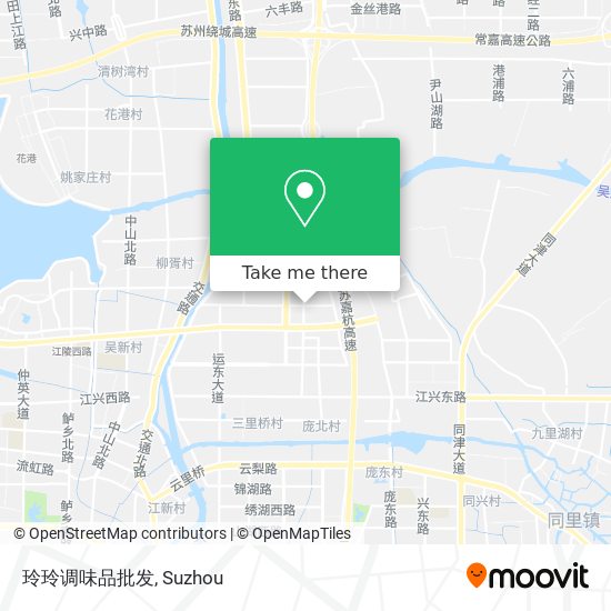 玲玲调味品批发 map