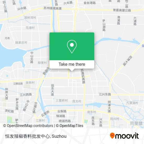 恒发辣椒香料批发中心 map
