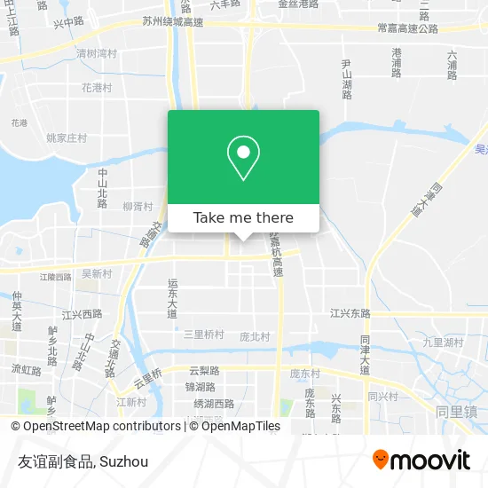 友谊副食品 map