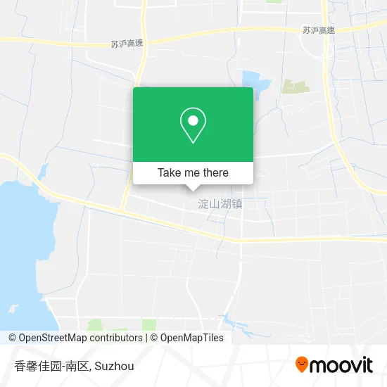 香馨佳园-南区 map