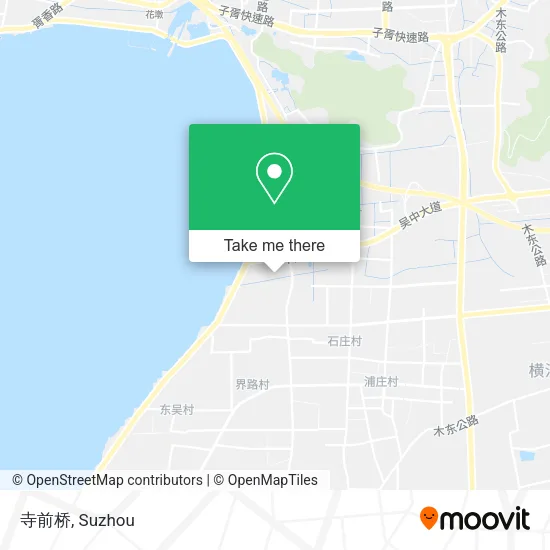 寺前桥 map