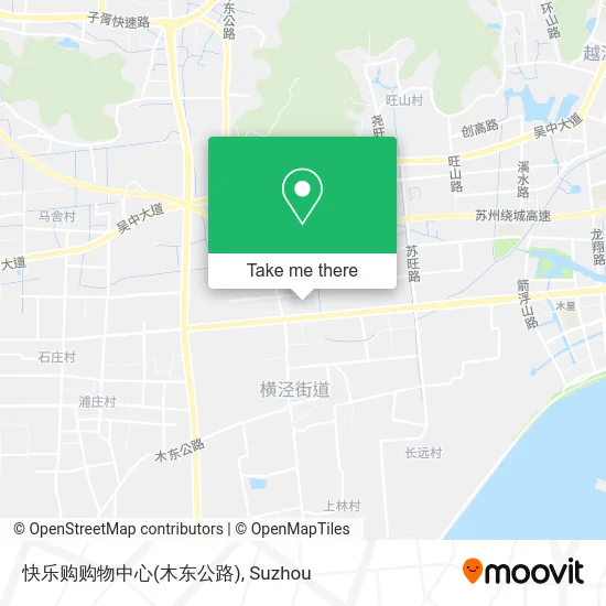 快乐购购物中心(木东公路) map