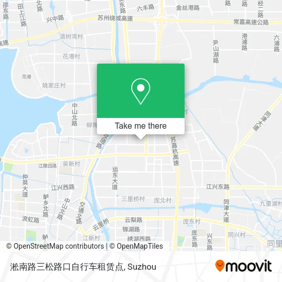 淞南路三松路口自行车租赁点 map