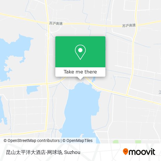 昆山太平洋大酒店-网球场 map