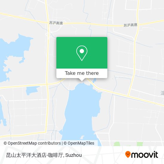 昆山太平洋大酒店-咖啡厅 map