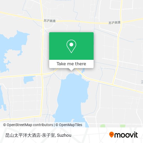 昆山太平洋大酒店-亲子室 map