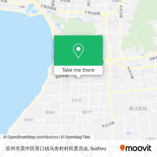 苏州市昊中区胥口镇马舍村村民委员会 map
