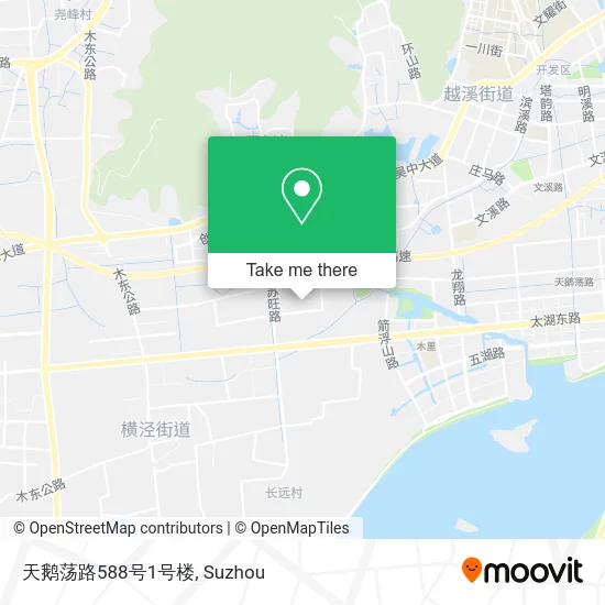 天鹅荡路588号1号楼 map