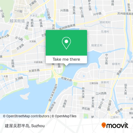 建屋吴郡半岛 map