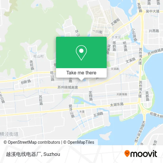 越溪电线电器厂 map