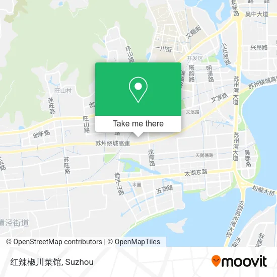 红辣椒川菜馆 map