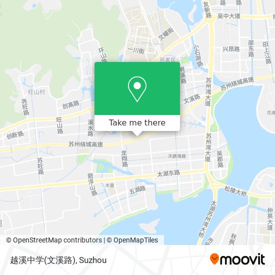 越溪中学(文溪路) map