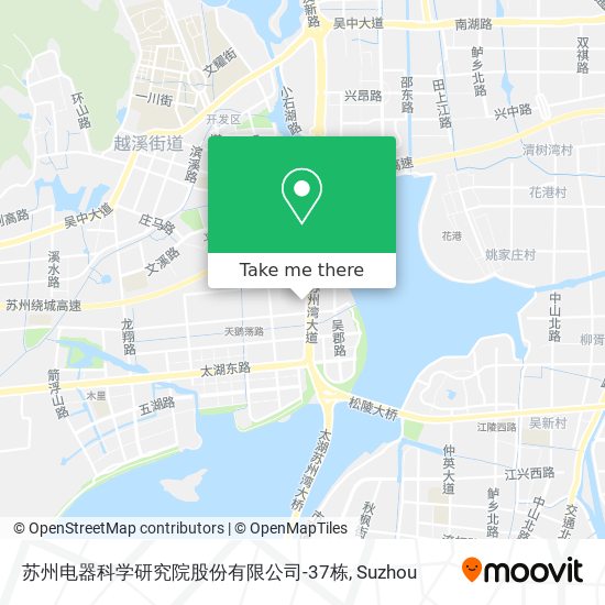 苏州电器科学研究院股份有限公司-37栋 map