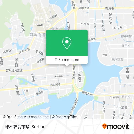 珠村农贸市场 map