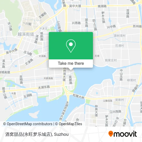 酒窝甜品(永旺梦乐城店) map