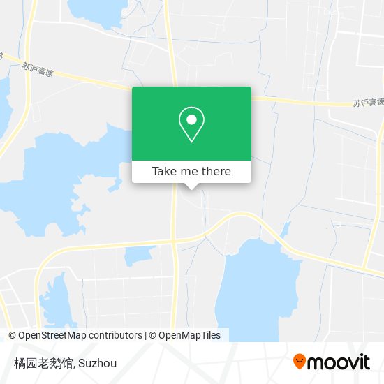 橘园老鹅馆 map